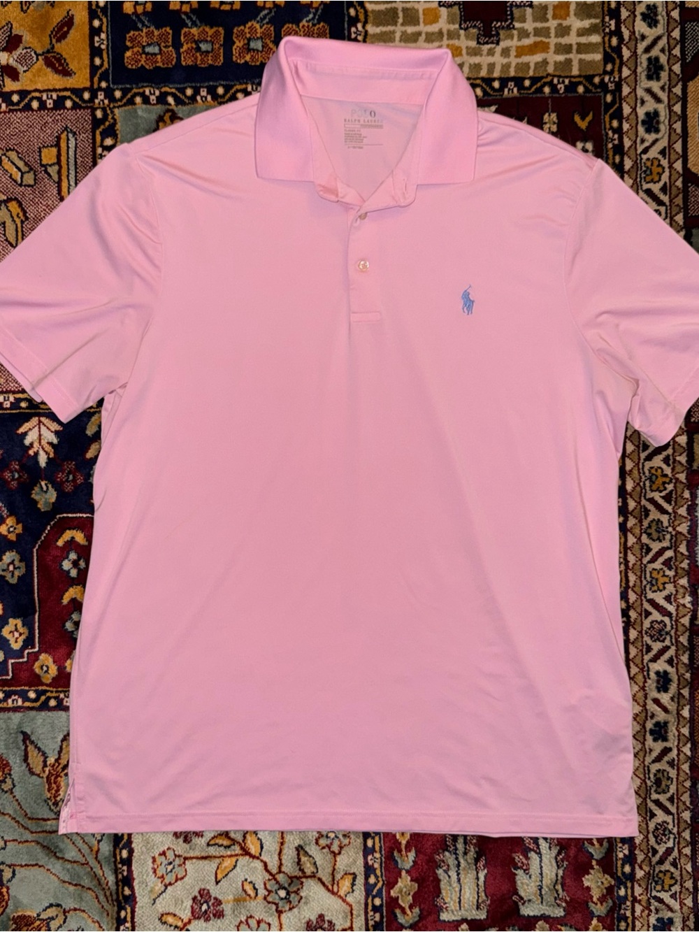 Polo by Ralph Lauren Light Pink Short-Sleeve Polo